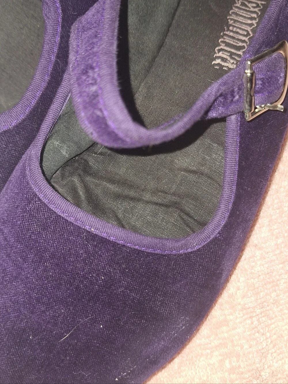 Demonic comfortable purple